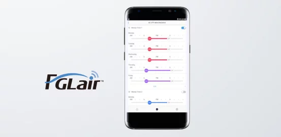 Настенная сплит-система Eco range General с функцией удалённого управления