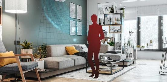 Настенная сплит-система Standard General с датчиком движения